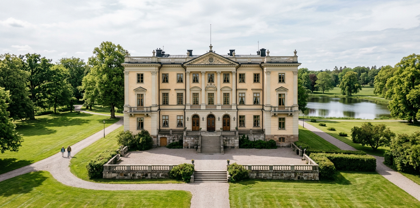 Redaktionell AI-illustration med ett motiv kopplat till Palatsen som väntar på sina ägare.
