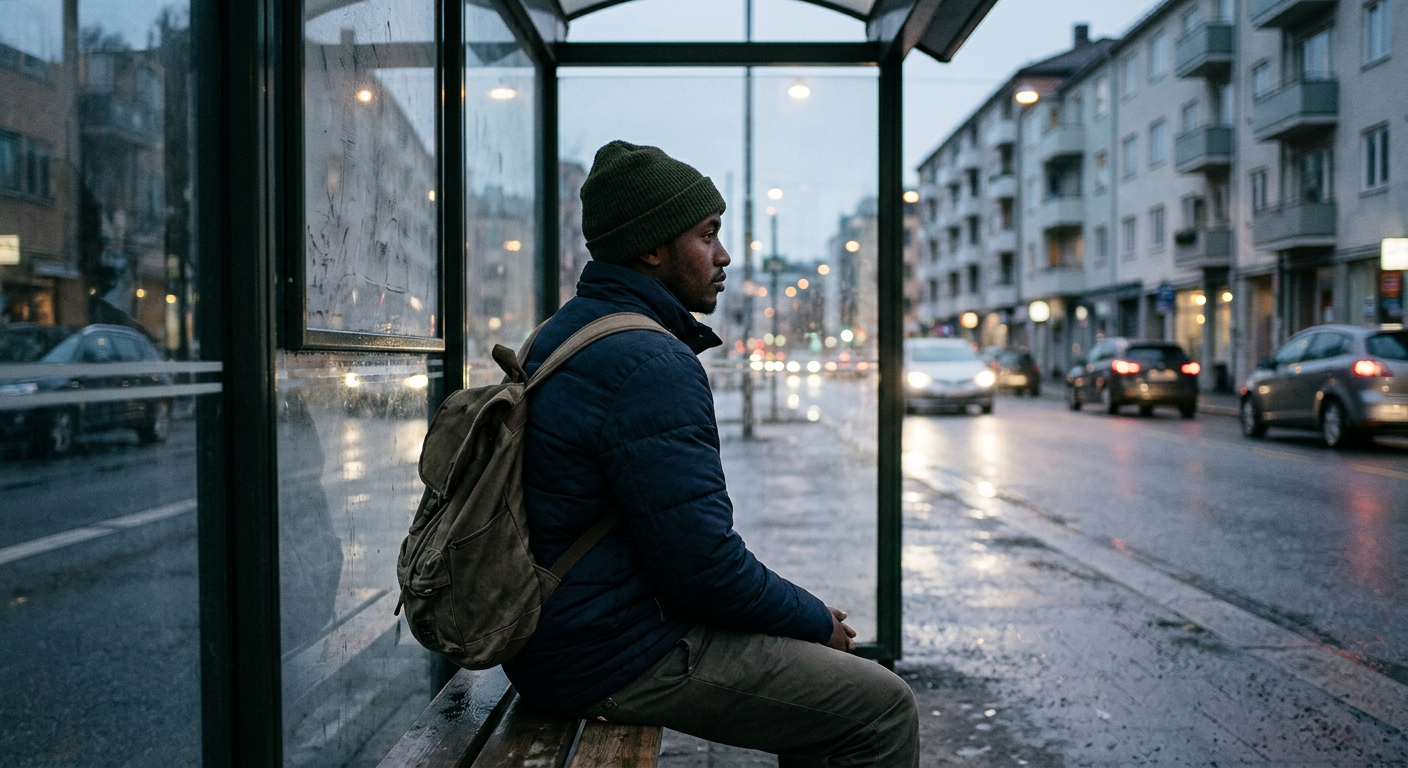 Redaktionell AI-illustration med ett motiv kopplat till Vem får Leo Ajkic vara i norsk offentlighet?.